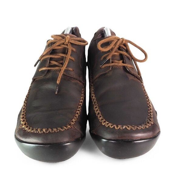 Wolverine ICS Weston Moc Toe Casual Leather Sneakers Brown W05822 Men's 10M - Picture 3 of 11